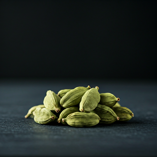 Green cardamom pods